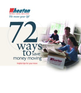72 Ways to Save Money Moving Booklet Cover